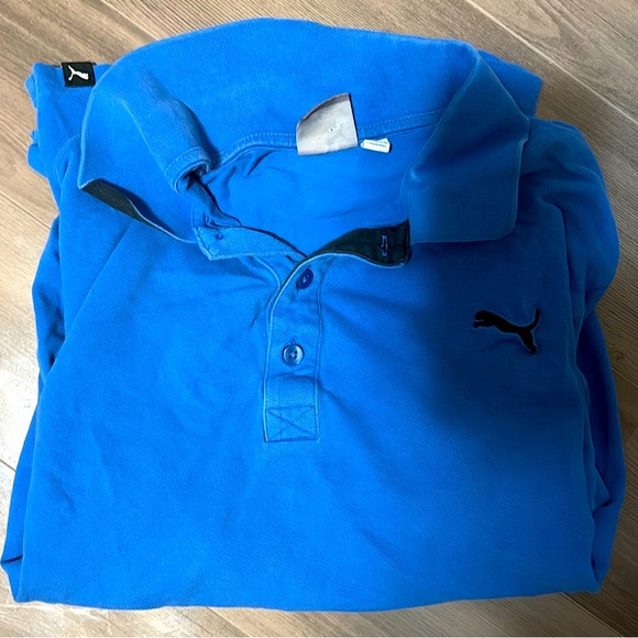 Mens Puma Golf Shirt Sz M - Picture 2 of 8